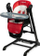 Karrige e lartë dhe lëkundëse për bebe High Chair Swing Indigo, pozicione të rregullueshme, tapiceri PVC, e zezë