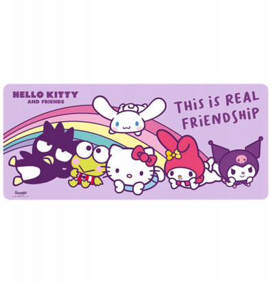 Set shkrimi Kids Licensing Hello Kitty and Friends, kuti aksesorësh shkollorë, për fëmijë, shumëngjyrësh