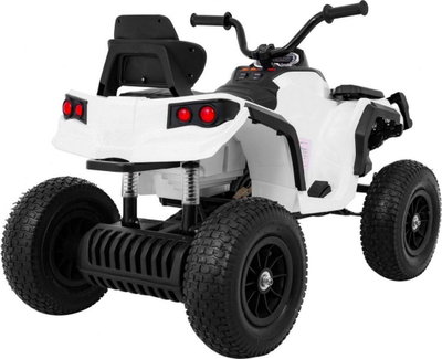 Katërçikël elektrik Ramiz ATV Air, 12V, për fëmijë, i bardhë