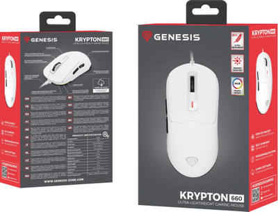 Глувче Genesis KRYPTON 660, бела боја