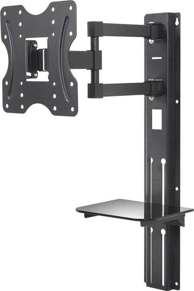 Montuese për televizor Maclean 23" - 42" DVD VESA 200x200 (MC-771), e zezë, 30 kg