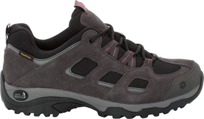 Çizme për femra Jack Wolfskin Vojo Hike 2 Texapore Low W, 37.5, të hirta / zeza