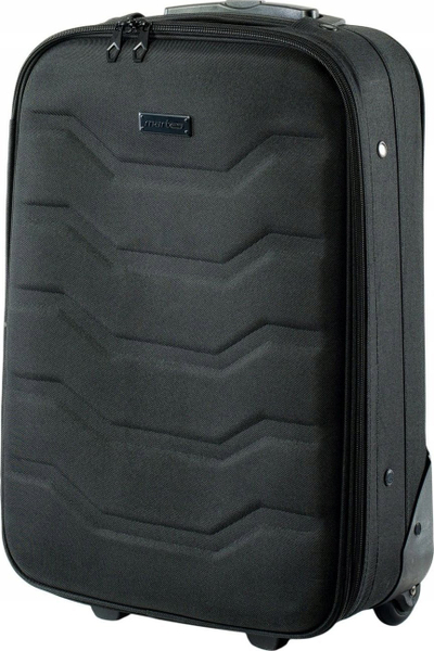 Valixhe kabine Martes Farisca, 38L, 55 x 37 x 20 cm, e zezë