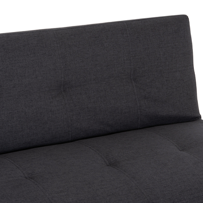 Divan krevati KORO HM3304.01, 3 vendesh, 165x75x64 cm, gri