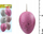Vezë zbukuruese Pashkësh MFP, plastike 6 cm, set me 6 copë, me shumë ngjyra