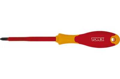 Електричен крстаст шрафцигер Topex 39D477, PH2, 100 mm, 1000V
