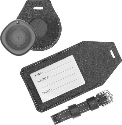Lokalizues bagazhi 4smarts SkyTag, Bluetooth 5.2, për iPhone iPad Mac, i zi