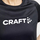 Bluzë sportive Craft Core Unity Logo Tee W, 100% poliester, e bardhë