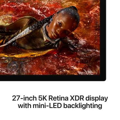 Apple Studio Display XDR, Nano-texture glass, Tilt- and height-adjustable stand