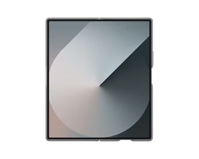 Mbështjellës për Samsung Galaxy Fold 6, silikon, i hirtë