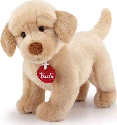 Lodër pelushi Trudi Labrador Liam, e butë, e larshme, bezhë