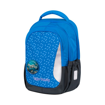 Çantë shkolle Tiger Family Wonder Schoolbag Pro 2, ergonomike, 21L, blu