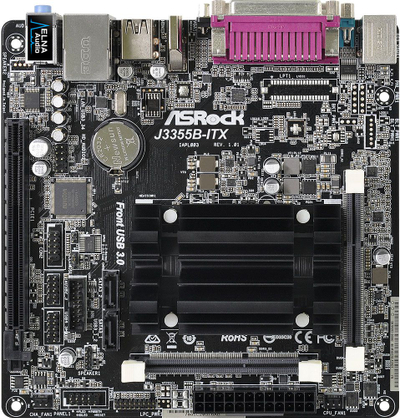 Motherboard ASRock J3355B-ITX, Intel Celeron J3355, Mini-ITX, DDR3