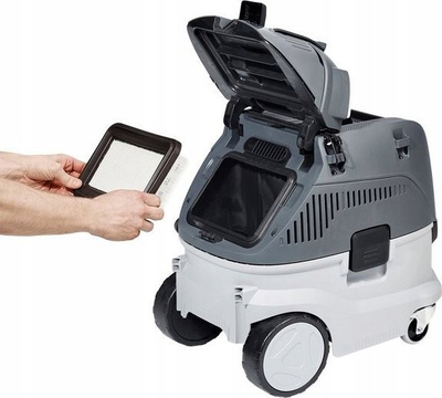 Fshesë industriale me ujë dhe tharje Nilfisk VHS 40 L30 PC, 30L, 1200W, gri