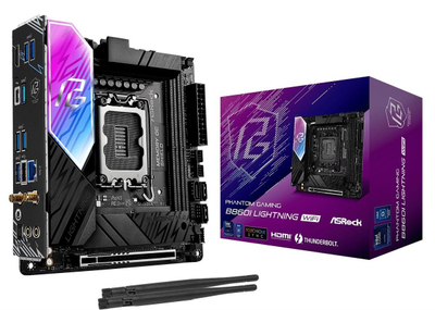 Pllakë amë Asrock B860I Lightning WiFi, Intel B860, DDR5, Mini ITX