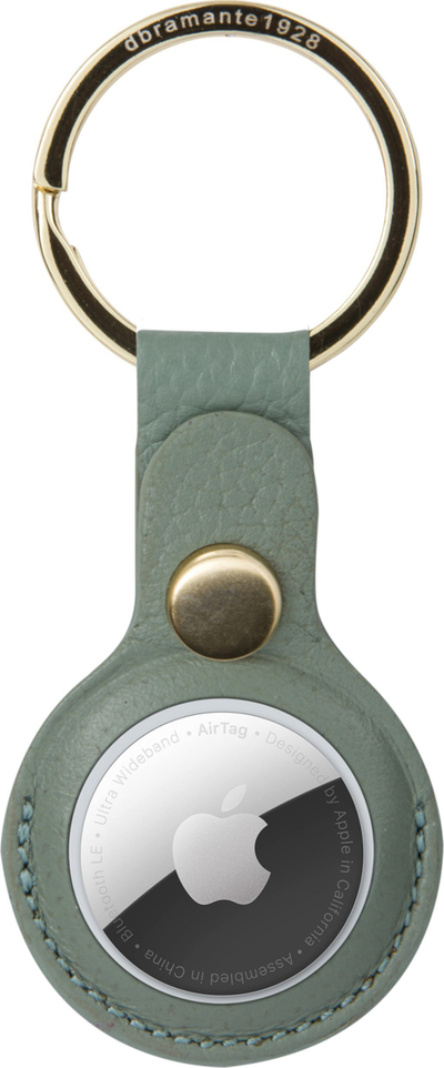 Mbajtëse çelësash për AirTag Dbramante1928 Copenhagen, jeshile gold