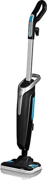 Pastrues me avull Tefal Steam Power VP6555 për dysheme, depozite uji 0.6L, i zi