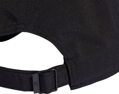 Kapelë bejsbolli adidas Bballcap LT Met IB3245, me rrip të rregullueshëm, logo metalike, e zezë