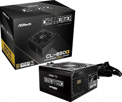 Furnizues energjie Asrock CL-650G Challenger, 650W, 80 PLUS, i zi