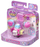 Set lodrash Clickeez Cube Deluxe Keyring Mystery Figure Pack, figurë surprizë, varëse çelësash shumëngjyrëshe