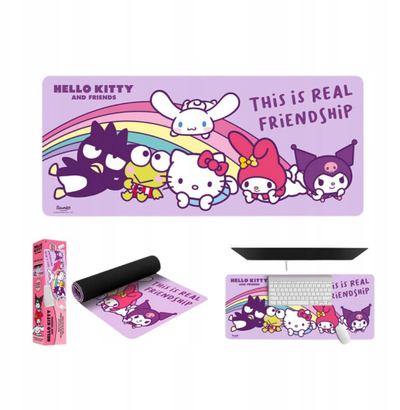 Set shkrimi Kids Licensing Hello Kitty and Friends, kuti aksesorësh shkollorë, për fëmijë, shumëngjyrësh