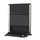 Stacion muri për kompjuter Ergotron CareFit Enclosure, rregullim vertikal 51 cm, palosës, gri e zezë