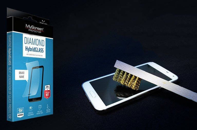 Film mbrojtës MyScreen Diamond Hybrid Glass për Apple iPhone 12 Mini, 0.15mm, 8H, transparent