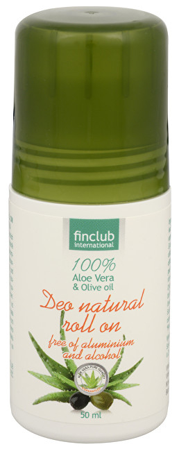 Deodorant Finclub Aloe Vera roll-on 50 ml, unisex
