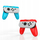 Doreza JYS Handgrips për Joy-Con, set 2 copë, Nintendo Switch, blu e kuqe