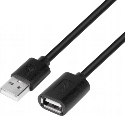 Kabllo zgjatëse USB TB Print AKTBXPU1PAAW18B, USB 2.0, 1.8 m, e zezë