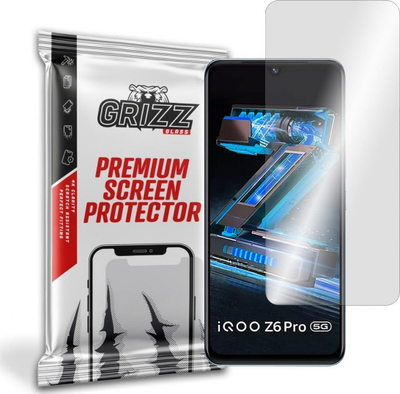 Folie mbrojtëse GrizzGlass Hydrogel për vivo iQOO Z6 Pro, transparente