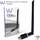 Adapter WiFi VU+ Dual Band, USB 3.0, 1300 Mbps, antenë 6 dBi, ngjyrë e zezë