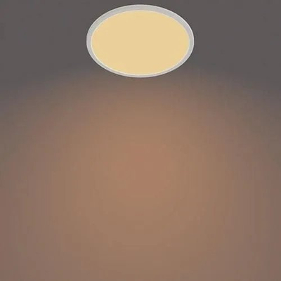 Plafon LED Philips Superslim CL550, 18W, 1500 lm, 30cm, i bardhë