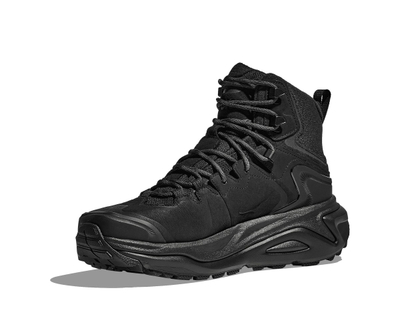 Çizme outdoor Hoka Kaha 3 GTX Nubuck për femra, GORE TEX, lëkurë nubuck, të zeza
