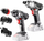Set veglash elektrike Graphite 58GS002, 2 copë, 18V Li Ion