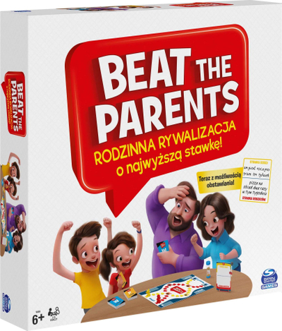 Lojë tavoline Spin Master Beat The Parents, për gjithë familjen, 6+