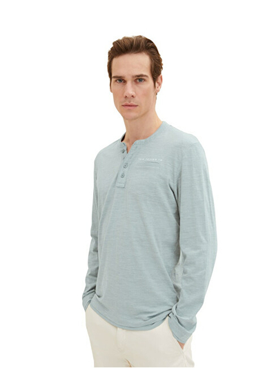 Bluzë Tom Tailor Regular Fit, e kaltër