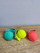 Set topa zhytjeje SCHILDKRÖT Neoprene Diving Ball With Tail, 3 copë, për pishinë dhe det, shumëngjyrëshe