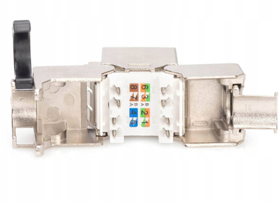 Modul Keystone Digitus Cat.8.I DN-93816-8, ekranizuar, pa vegla, set 8 copë, argjendtë
