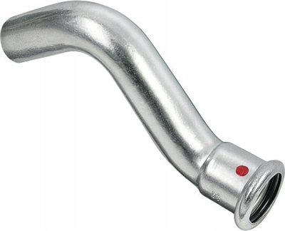Fiting tubi SANHA Offset SANHA-THERM C-Steel d22, njëfrojëshe, çelik i galvanizum
