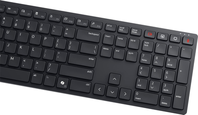 Tastierë Dell Collaboration Keyboard KB525C, me kabllo, USB C, layout estonez, e zezë