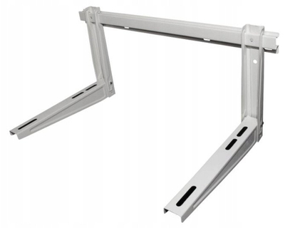 Mbajtës muri për kondicioner Alfa Beta Sta, 750×365×550 mm, metalik, i bardhë