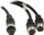 Индустриски кабел Autone ATE AVIA 2AVIA, M12 6 пина во M12 4 пина, 0.25 m