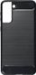 Maskë Forcell Carbon për Samsung Galaxy S21 Plus, silikoni, e zezë