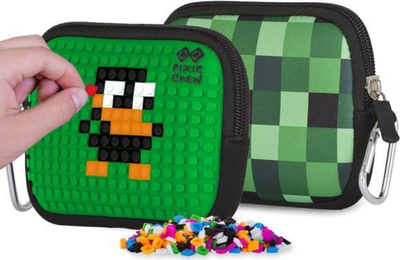 Portofol Pixie Crew Storage Pouch, panel silikoni, 15 cm, jeshil