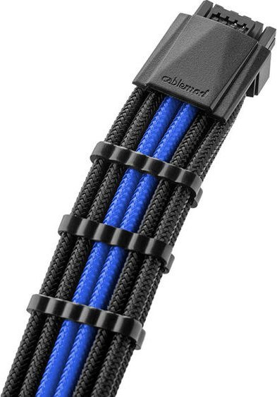 Set kabllosh PSU CableMod C-Series PRO ModMesh 12VHPWR për Corsair RM RMi RMx, për RTX 4000, zi blu