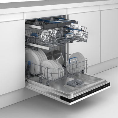 Машина за садови Beko BDIN38542P, 60cm, 15 сета, бела