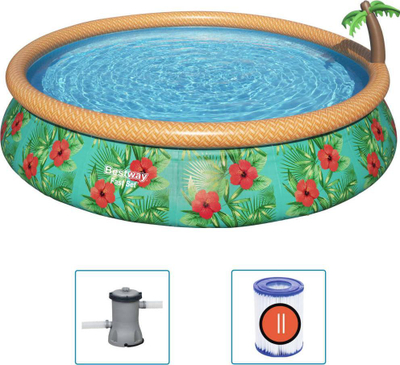 Pishinë me pompë Bestway "Paradise Palms Garden" 9677L