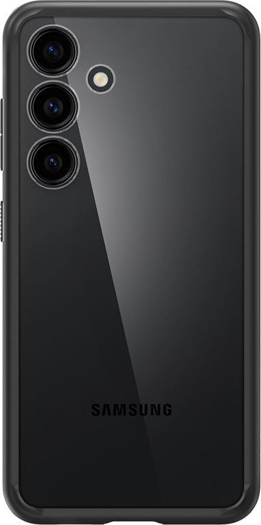 Kapak telefoni Spigen Ultra Hybrid për Samsung Galaxy S24, transparent, i zi mat