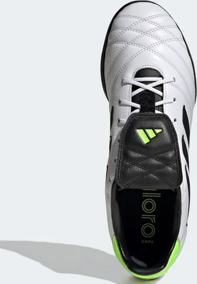 Këpucë futbolli Adidas Copa Gloro TF GZ2524, për terren artificial, lëkurë, të bardha